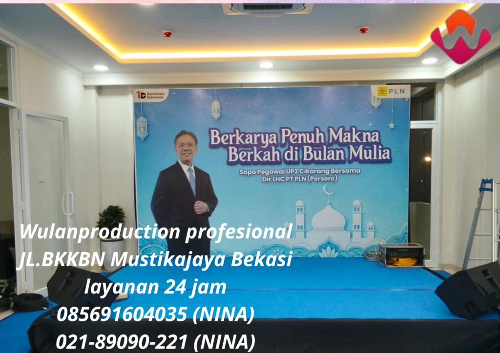Sewa Backdrop Murah Gratis Ongkir Area Bekasi