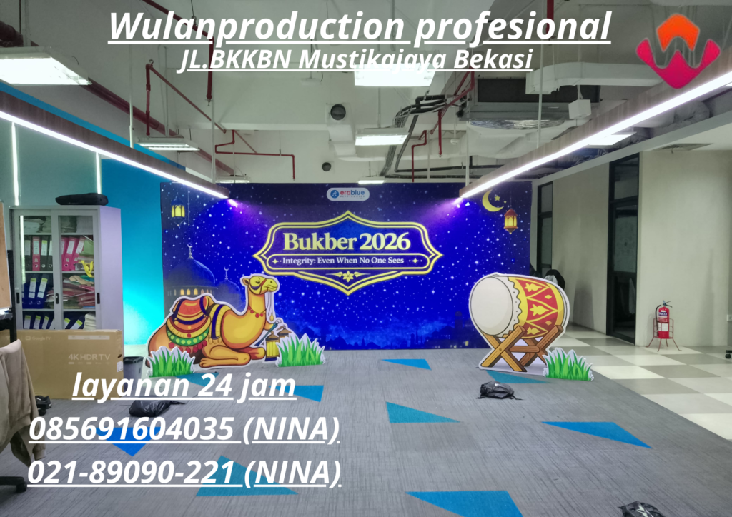 Sewa Backdrop Panggung Paket Ramadhan Area Bekasi