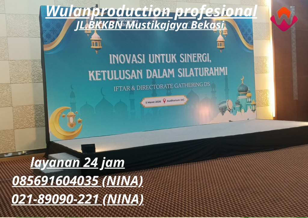Sewa Backdrop Panggung Paket Ramadhan Area Bekasi