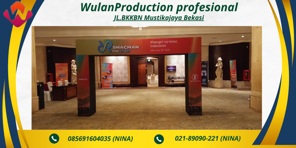 Sewa Gate Pintu Masuk Flexy China Shangrila Hotel Jakarta