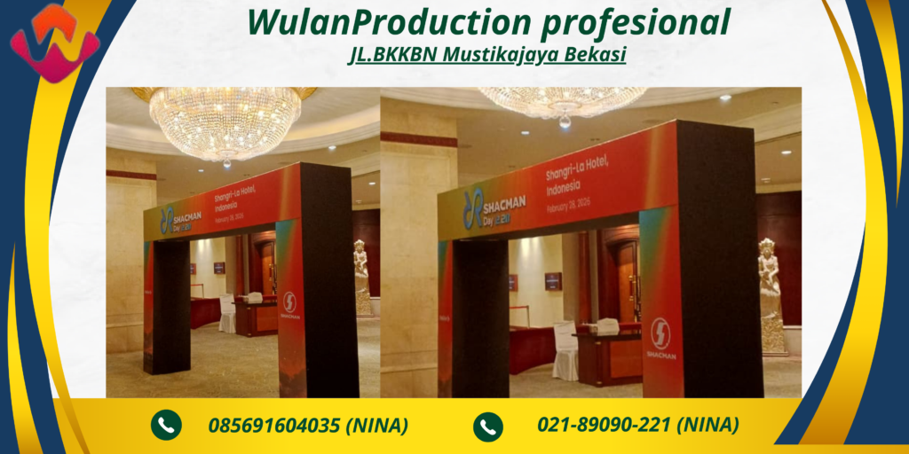 Sewa Gate Pintu Masuk Flexy China Shangrila Hotel Jakarta