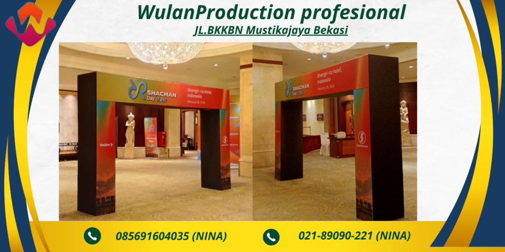 Sewa Gate Pintu Masuk Flexy China Shangrila Hotel Jakarta