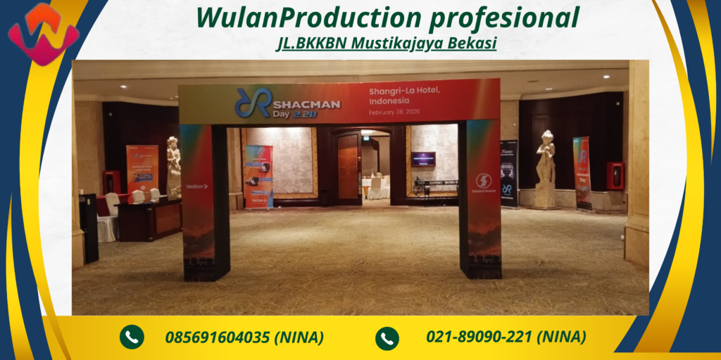 Sewa Gate Pintu Masuk Flexy China Shangrila Hotel Jakarta