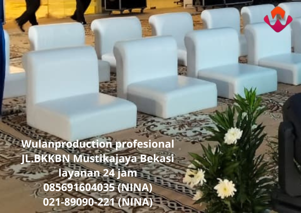 Sewa Karpet Permadani Cokelat Dan Sofa Lesehan Jakarta