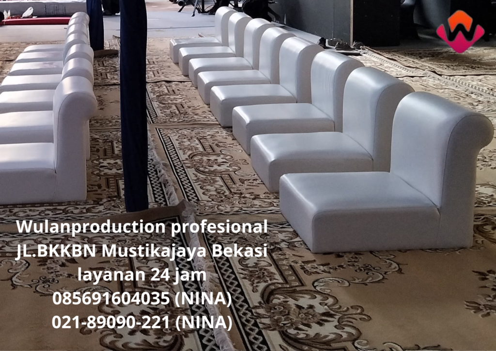 Sewa Karpet Permadani Cokelat Dan Sofa Lesehan Jakarta