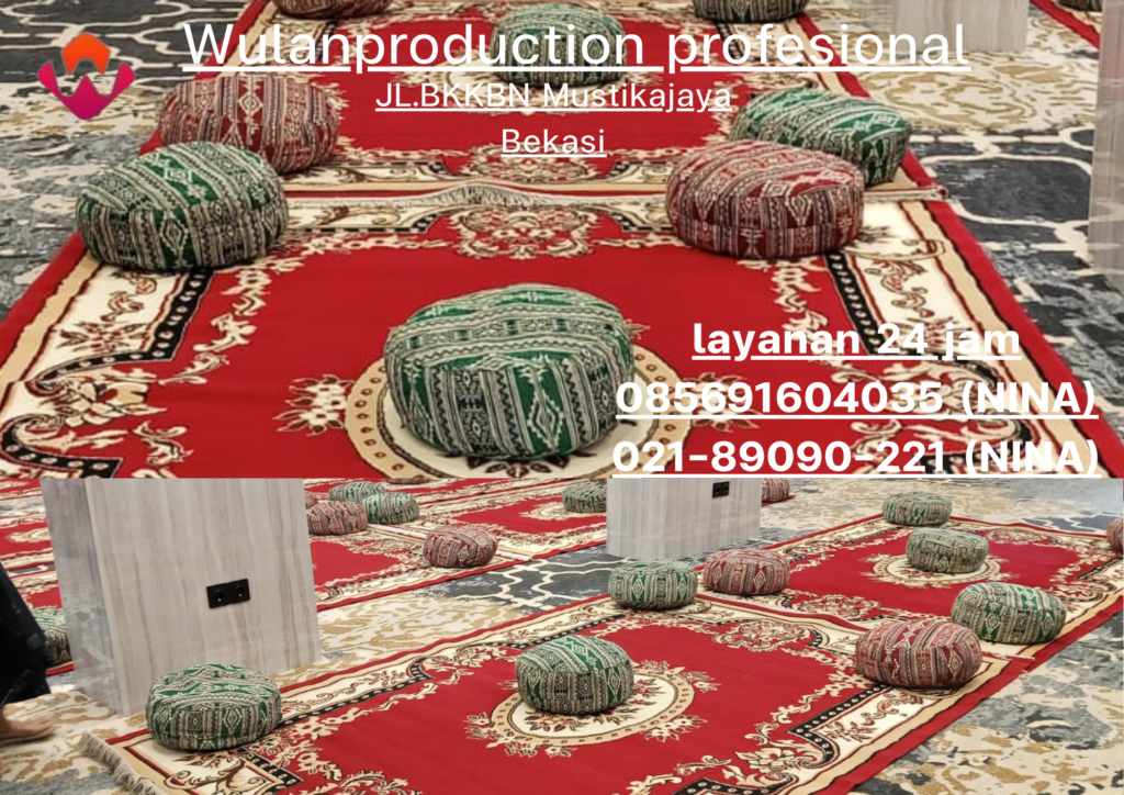 Sewa Karpet Permadani Lengkap Alas Duduk Area Jakarta 
