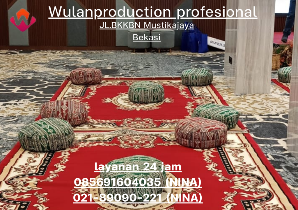 Sewa Karpet Permadani Lengkap Alas Duduk Area Jakarta 