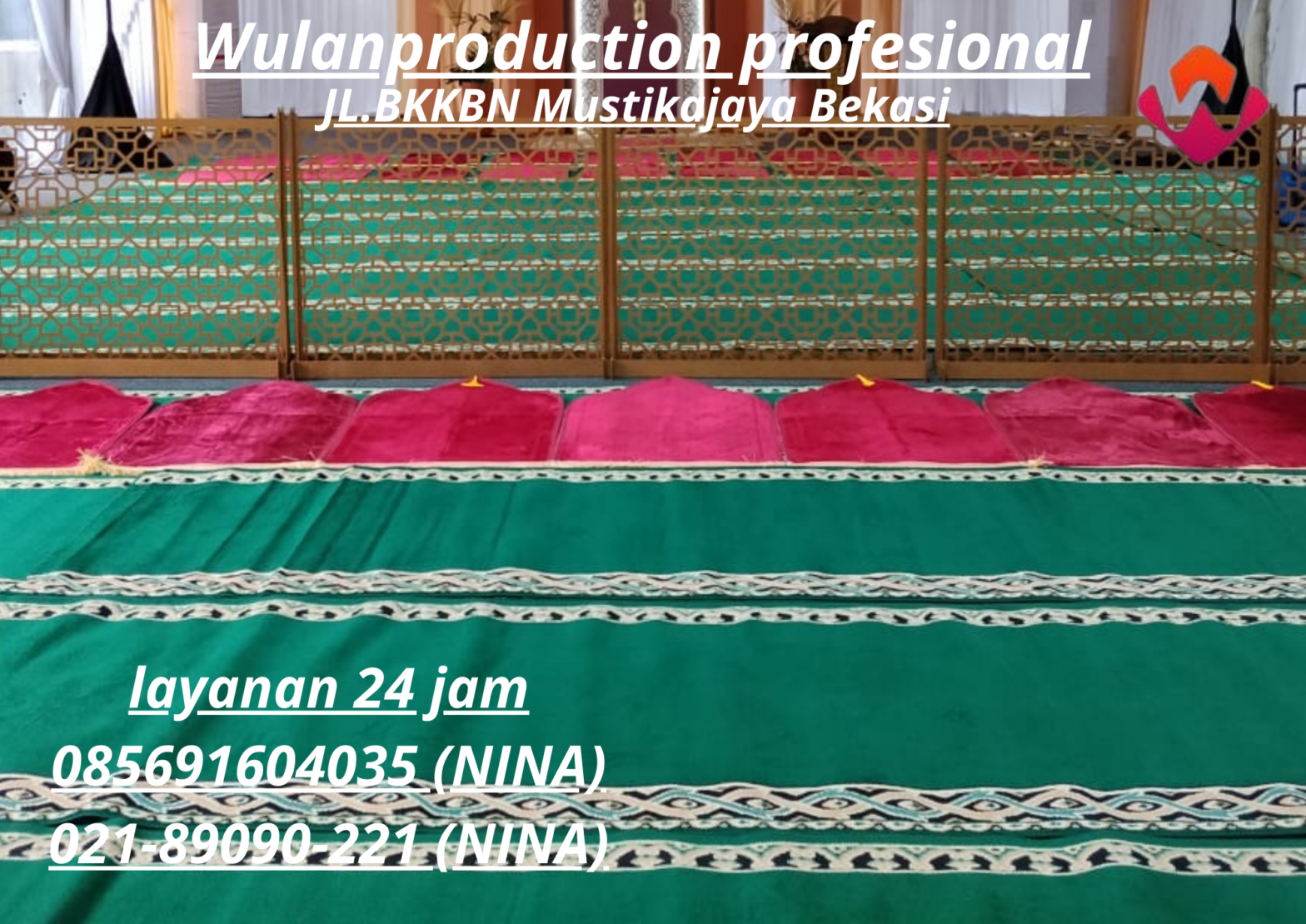 Sewa Karpet Sajadah Bersih Murah Area Jakarta