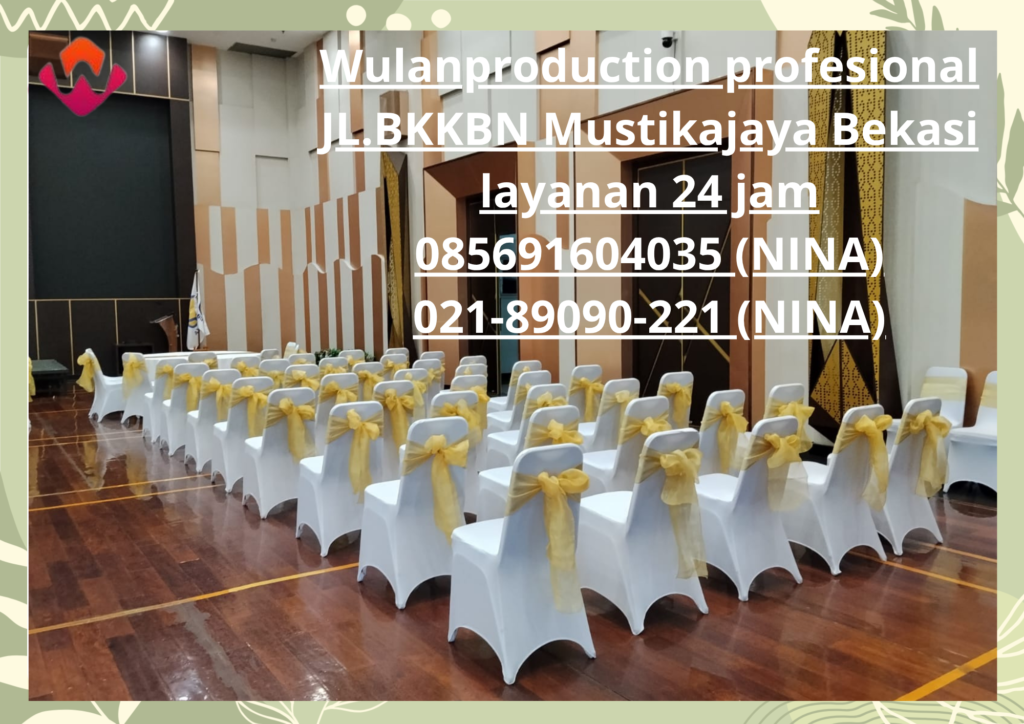 Sewa Kursi event Polos Tanpa Cover Dan Bercover Area Jakarta