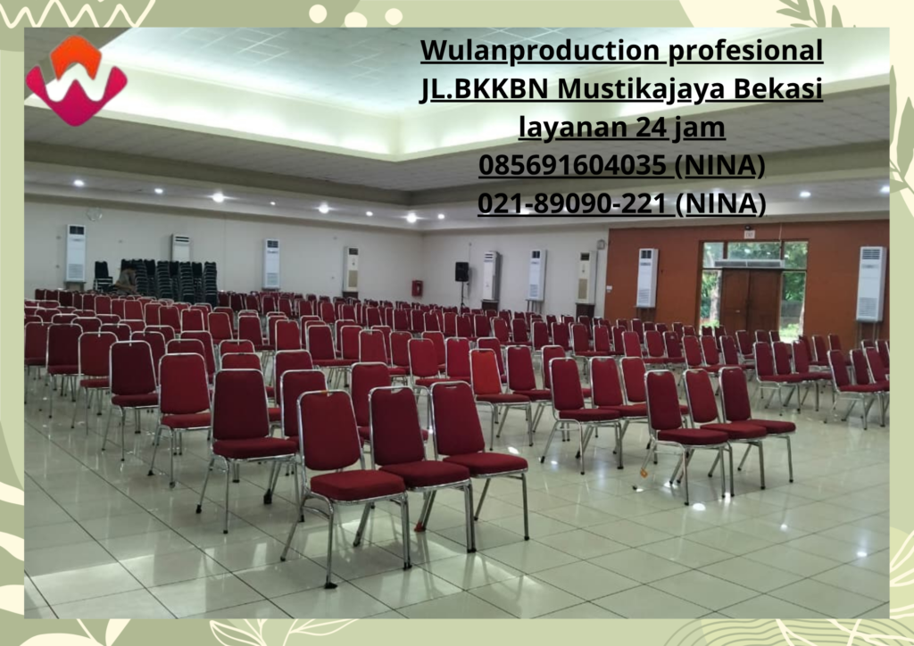 Sewa Kursi event Polos Tanpa Cover Dan Bercover Area Jakarta