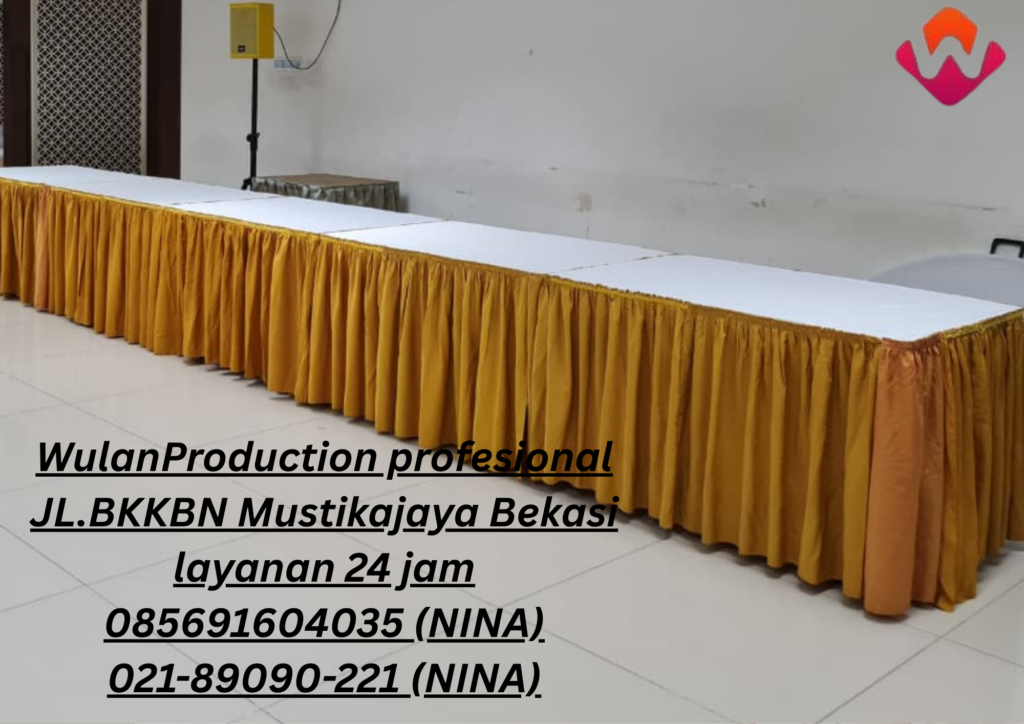 Sewa Meja Lesehan Dan Meja Panjang full Cover Area Bogor