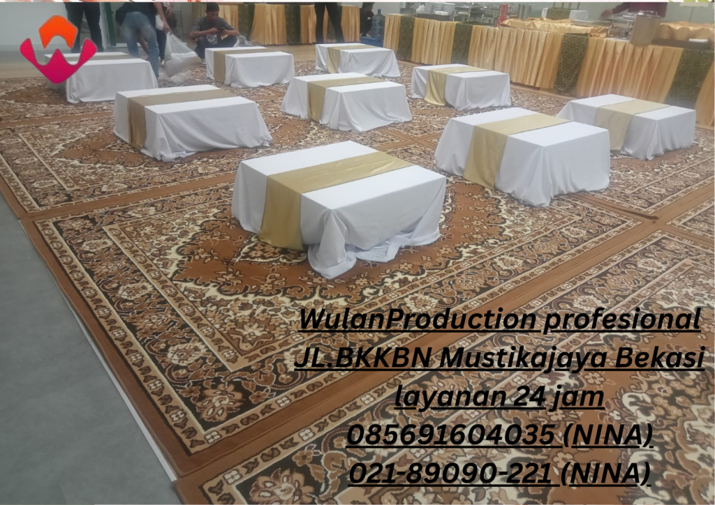 Sewa Meja Lesehan Dan Meja Panjang full Cover Area Bogor