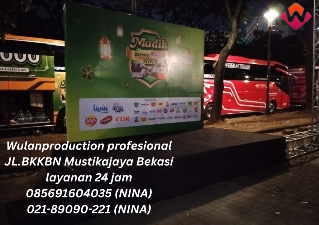 Sewa Panggung Dan Backdrop Outdoor Area Jakarta