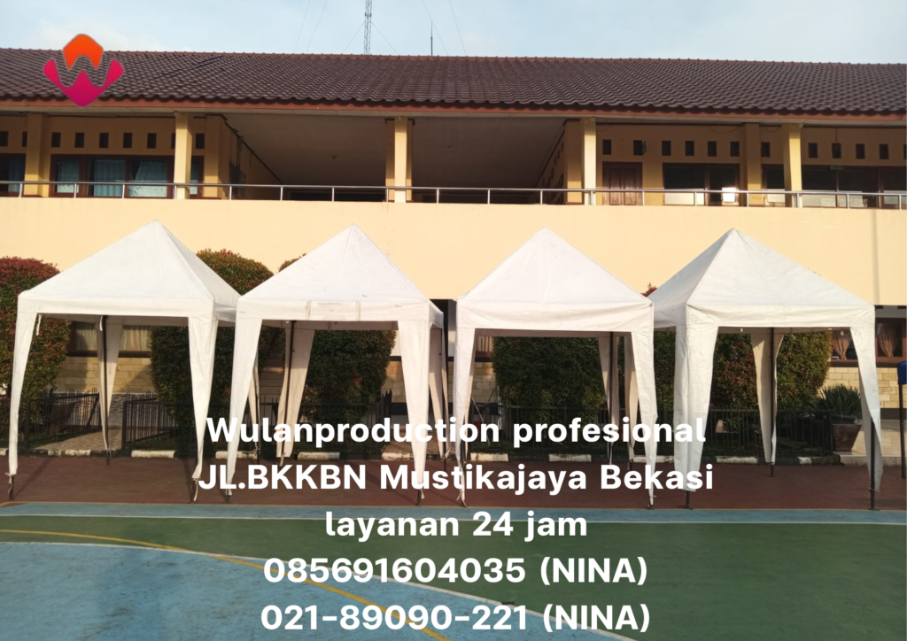 Sewa Tenda Bazar Putih Dan Lampu Taman di Bandung