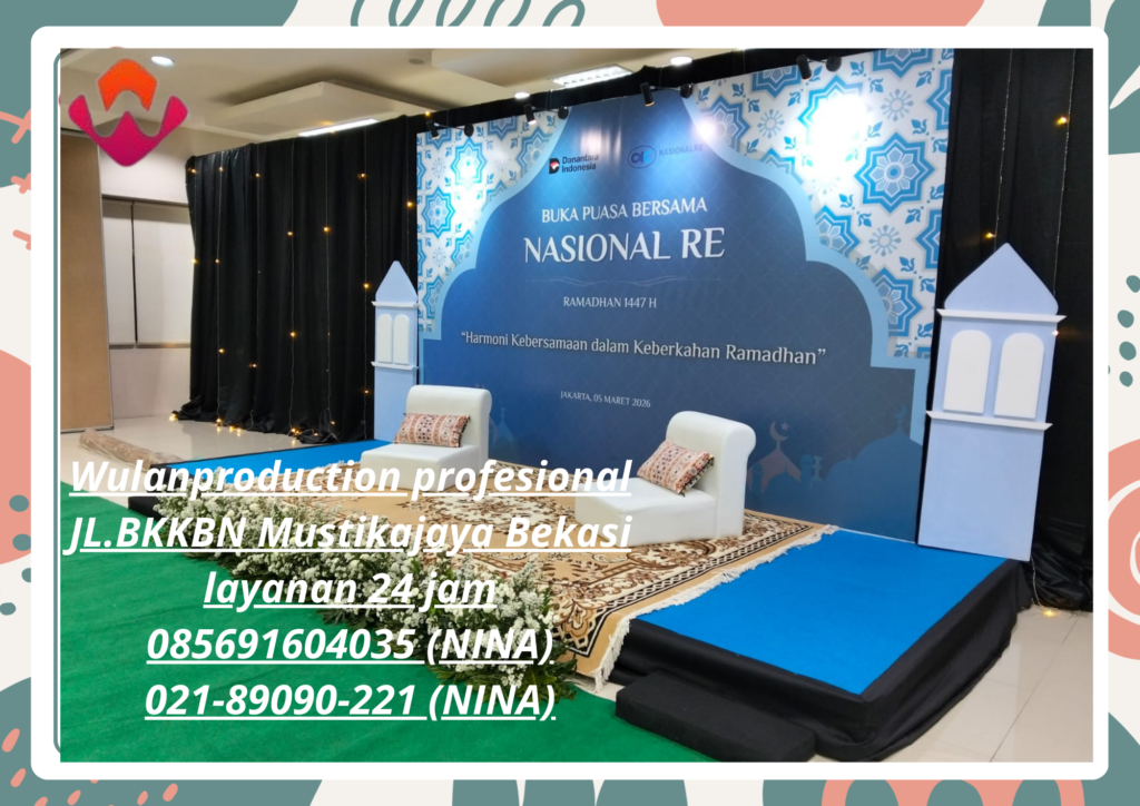 Sewa Set Panggung Lengkap Dekorasi Free Ongkir Area Jakarta