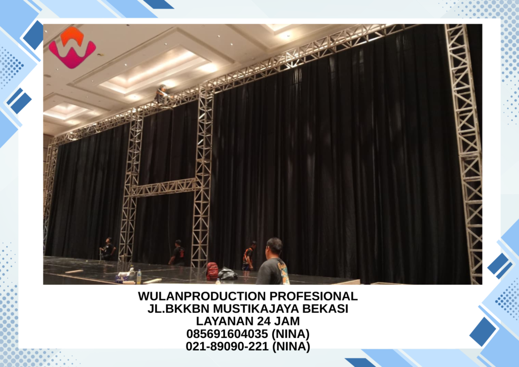 Jasa Sewa Tirai Untuk Event Konser Wilayah Bekasi