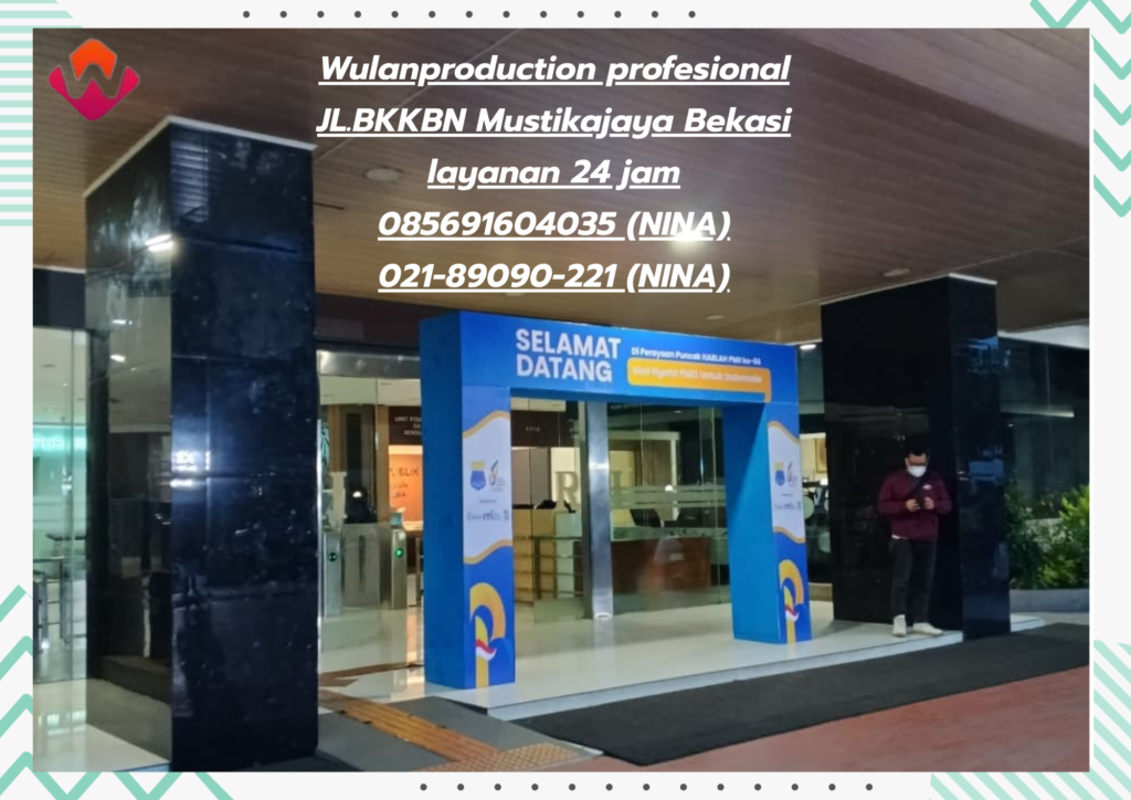 Pusat Sewa Welcome Gate Backdrop Photo Booth Bekasi