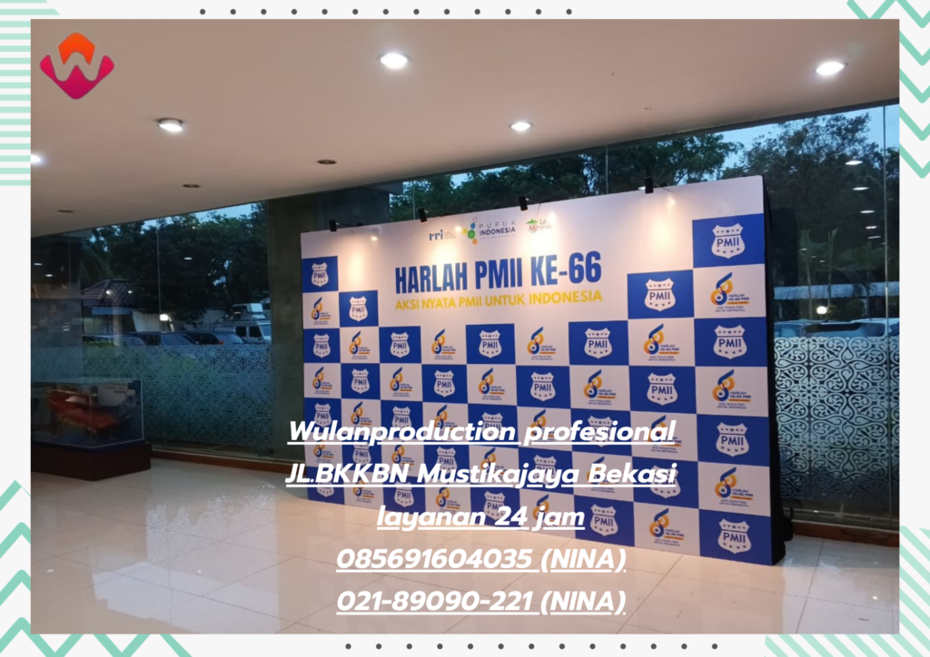 Pusat Sewa Welcome Gate Backdrop Photo Booth Bekasi