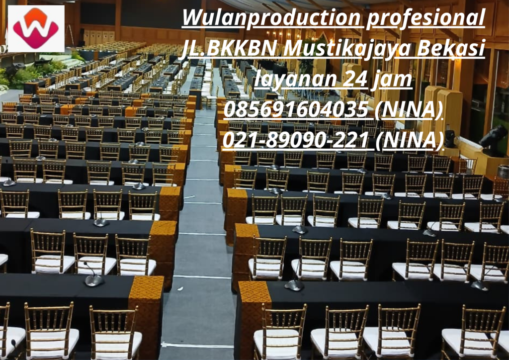 Rental Meja Ibm Dan Kursi Vip Tiffany Gold Event Istana Merdeka