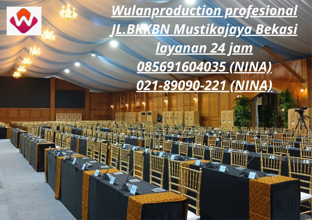 Rental Meja Ibm Dan Kursi Vip Tiffany Gold Event Istana Merdeka