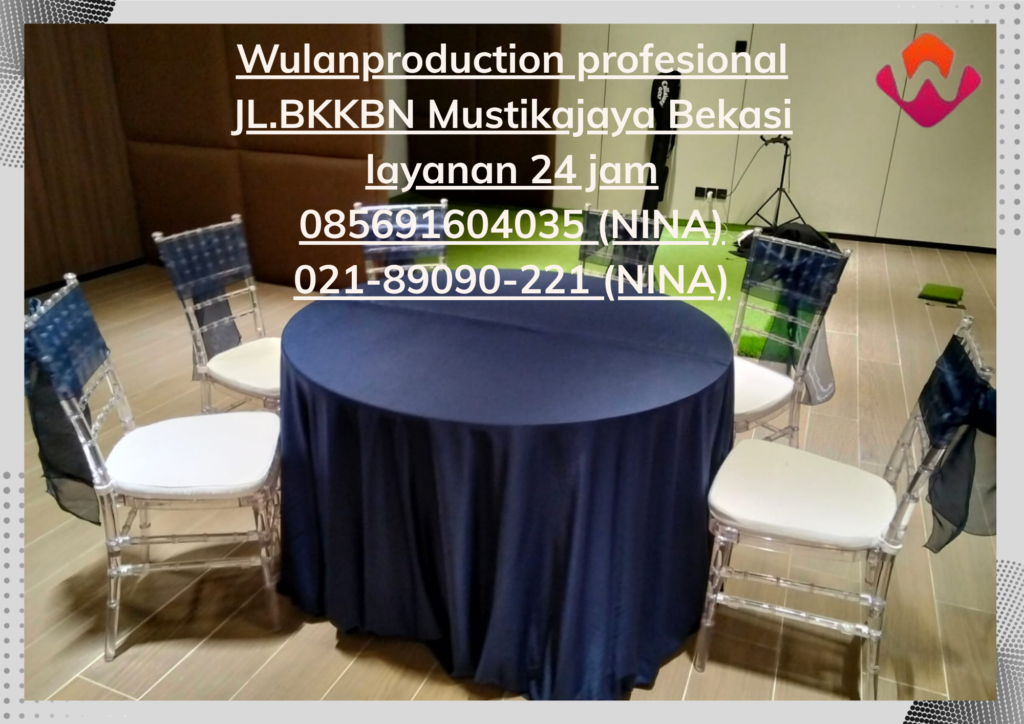 Sewa Aneka Meja Dan Kursi Siap Pakai Wilayah Depok