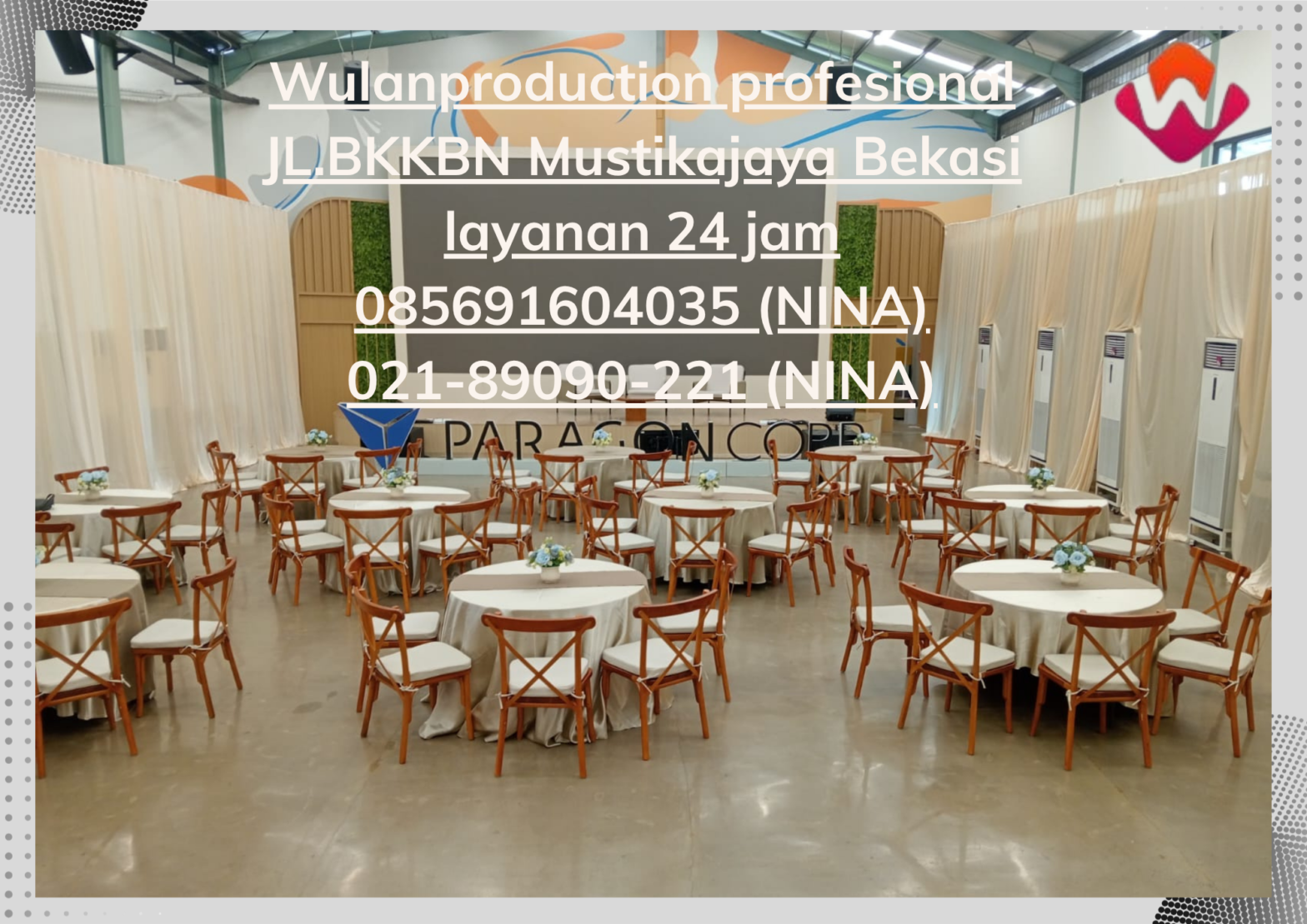 Sewa Aneka Meja Dan Kursi Siap Pakai Wilayah Depok