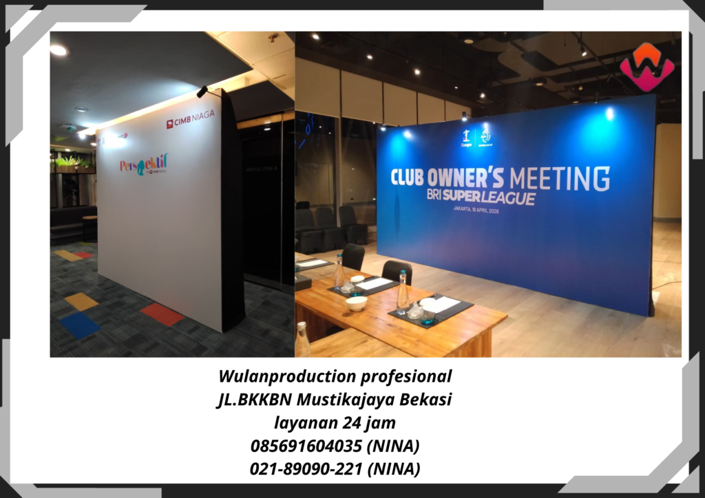 Sewa Backdrop Photo Booth Lampu Spotlight Cikarang