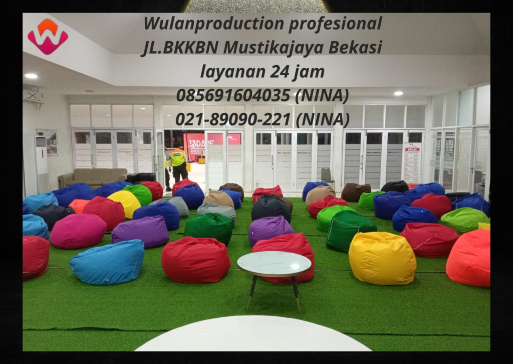 Sewa Bean Bag Kursi Meja Area Jakarta