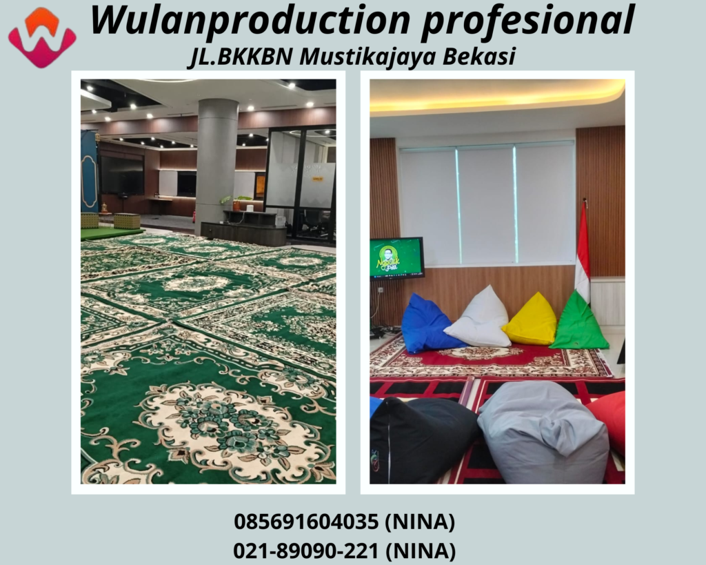 Sewa Beanbag Lengkap Dengan Karpet Permadani Area Meruya