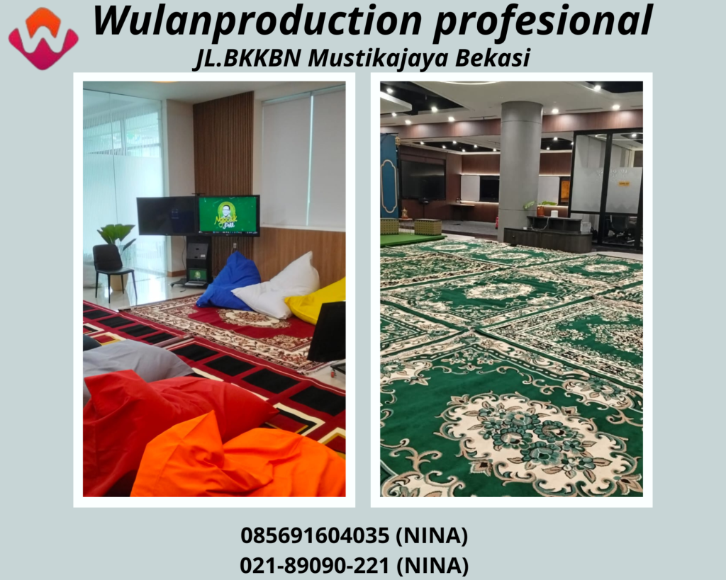 Sewa Beanbag Lengkap Dengan Karpet Permadani Area Meruya