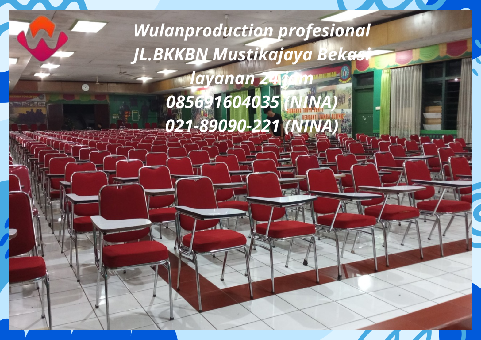 Sewa Kursi Test Futura Busa Merah Bekasi