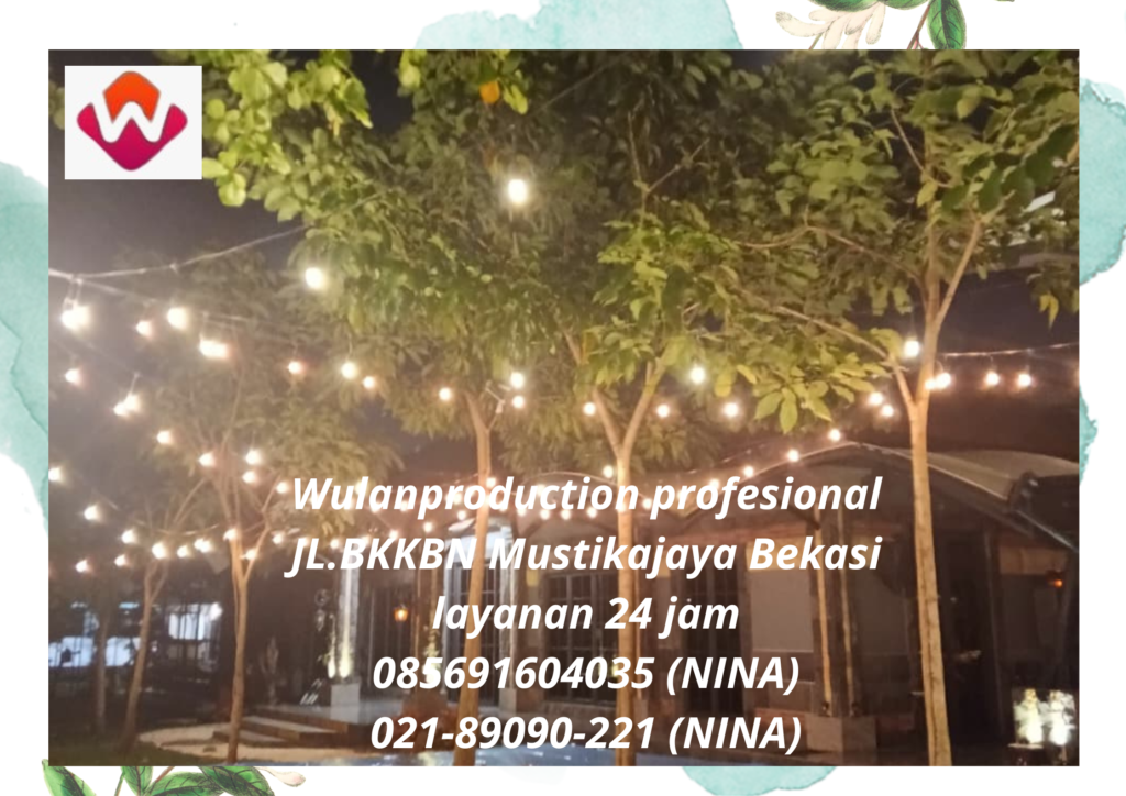 Sewa Lampu Taman Hias Outdoor PIK Jakarta