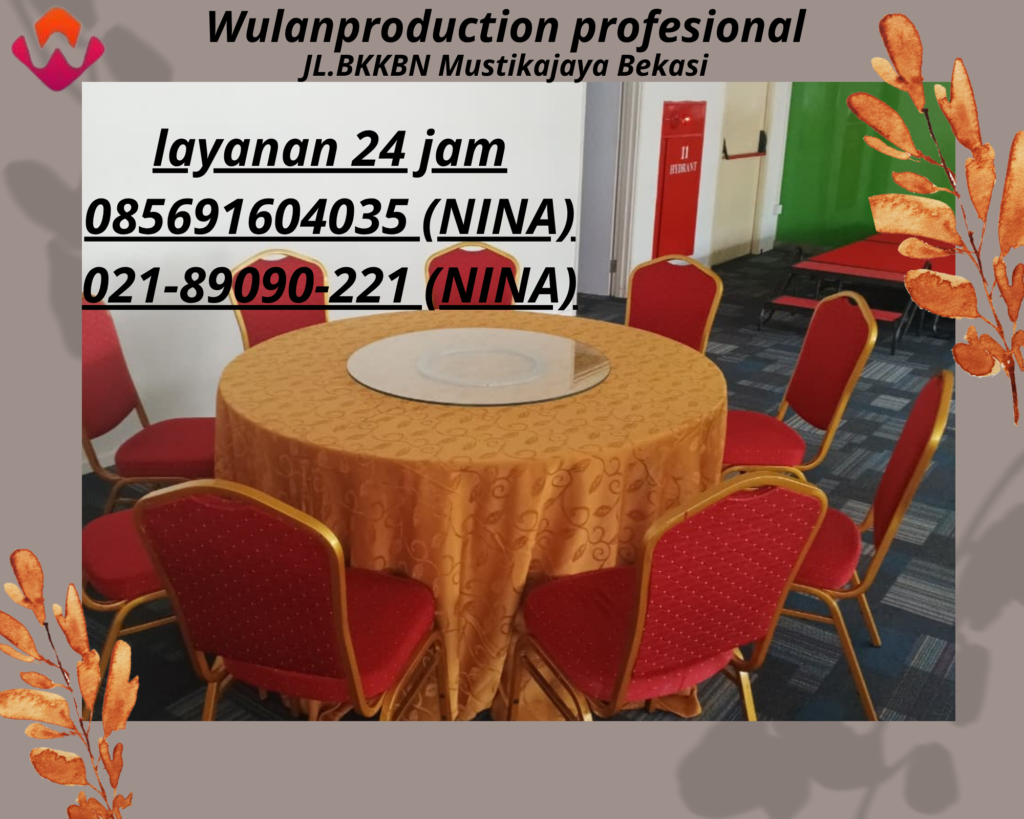 Sewa Lazy Susan Round Table Mangga dua Jakarta