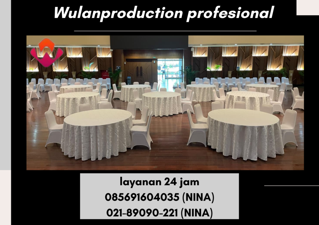 Sewa Meja Bulat Dan Kursi Stainless Untuk Pesta Area BSD