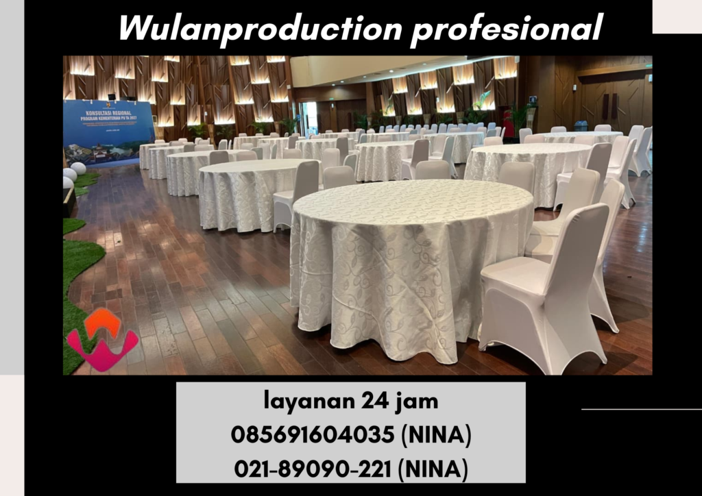 Sewa Meja Bulat Dan Kursi Stainless Untuk Pesta Area BSD