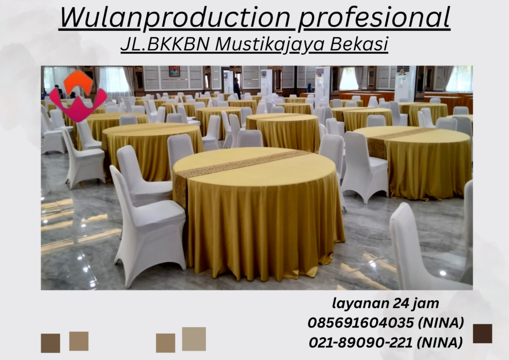 Sewa Meja Bundar Dan Kursi Event Stainless Jakarta