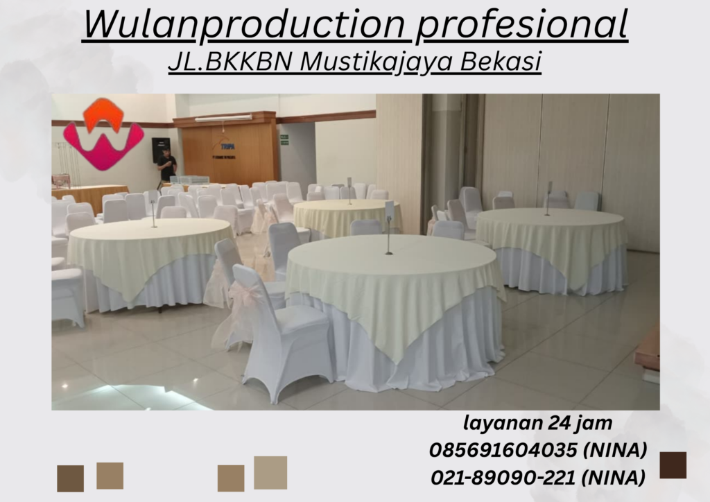 Sewa Meja Bundar Dan Kursi Event Stainless Jakarta