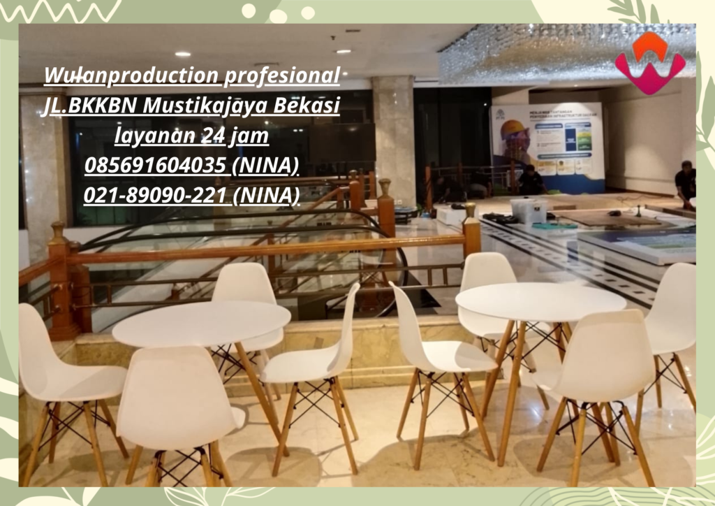 Sewa Meja Dirmy Dan Kursi Scramble Putih Area Jakarta 