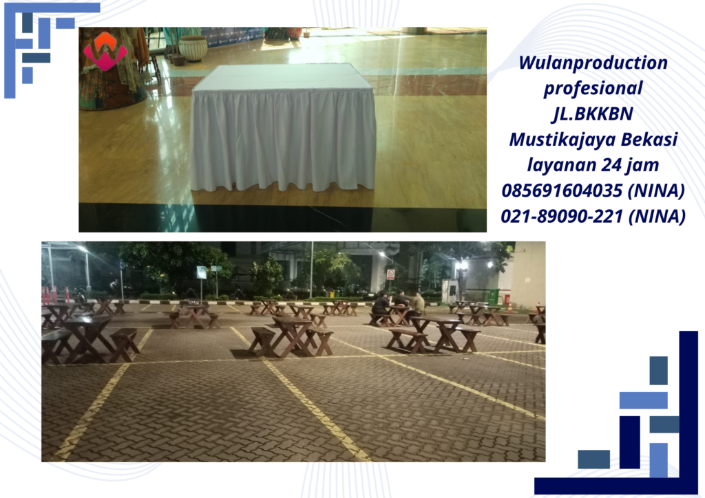 Sewa Meja Kotak Meja Kursi Taman Gratis Ongkir Area Cikarang
