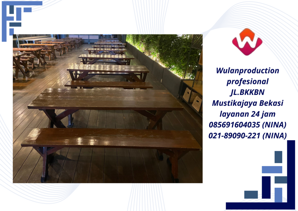 Sewa Meja Kotak Meja Kursi Taman Gratis Ongkir Area Cikarang