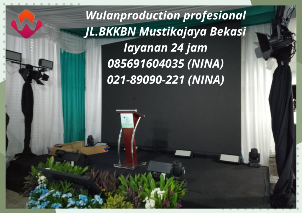 Sewa Podium Stage Backdrop Photobooth Jakarta