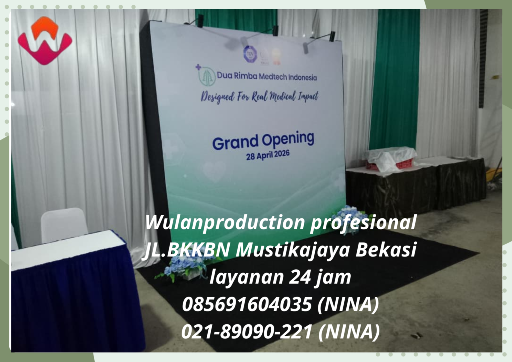 Sewa Podium Stage Backdrop Photobooth Jakarta
