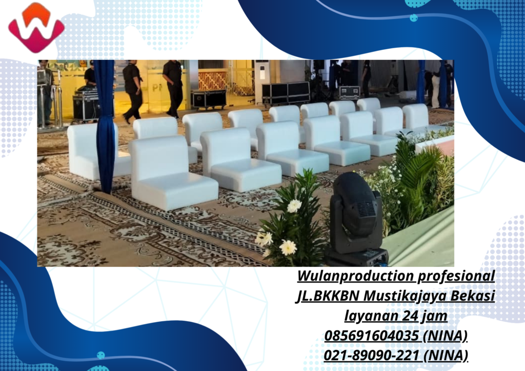 Sewa Sofa Lesehan Putih Jakarta