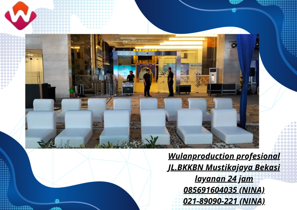 Sewa Sofa Lesehan Putih Jakarta