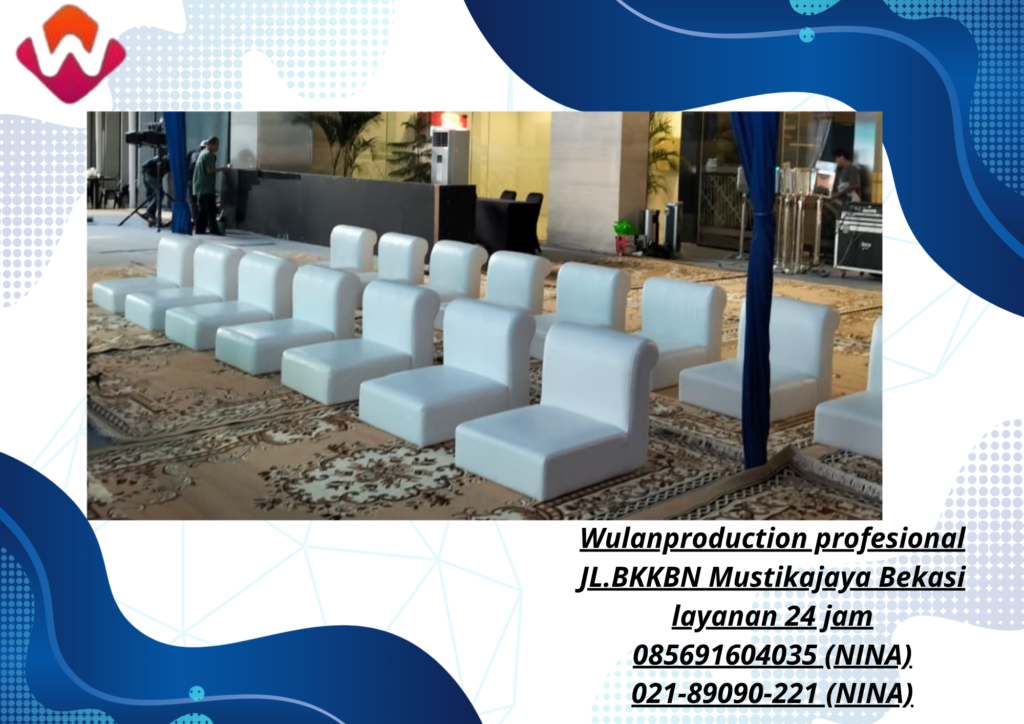 Sewa Sofa Lesehan Putih Jakarta