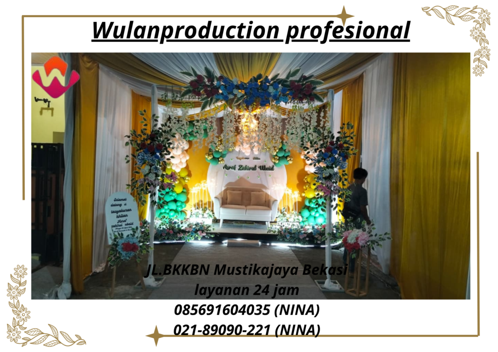 Sewa Tenda Dekorasi Balon Mewah Area Jakarta