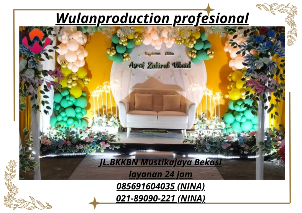 Sewa Tenda Dekorasi Balon Mewah Area Jakarta