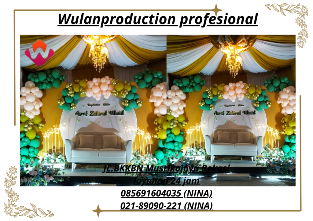 Sewa Tenda Dekorasi Balon Mewah Area Jakarta