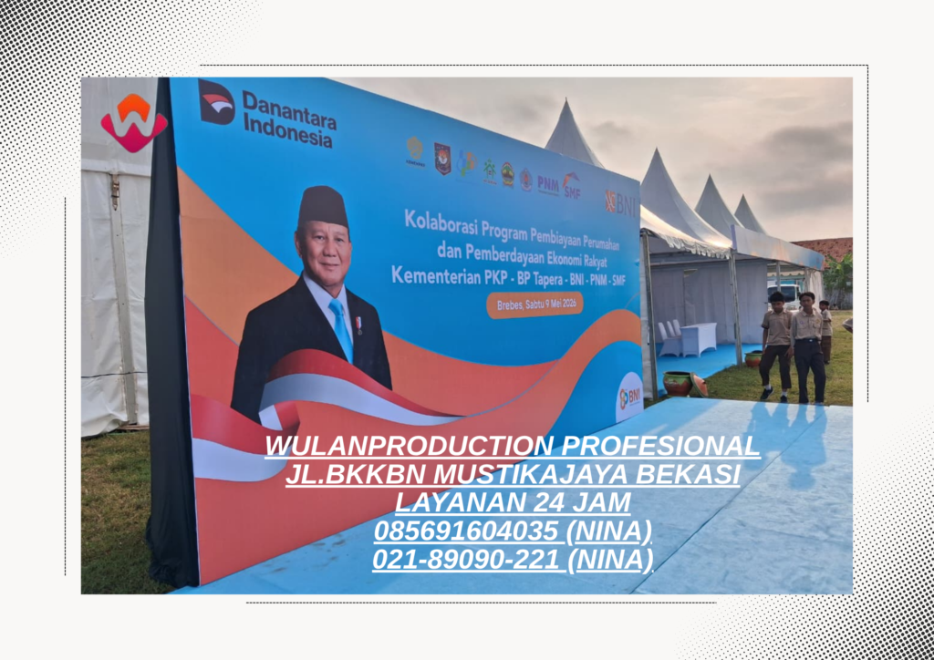 Jasa Sewa Backdrop Terbaik Area Terdekat Bekasi