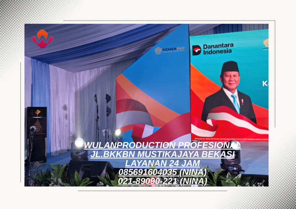 Jasa Sewa Backdrop Terbaik Area Terdekat Bekasi